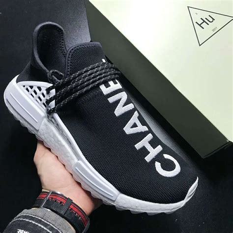 replica chanel pharrell shoes|adidas NMD human race price.